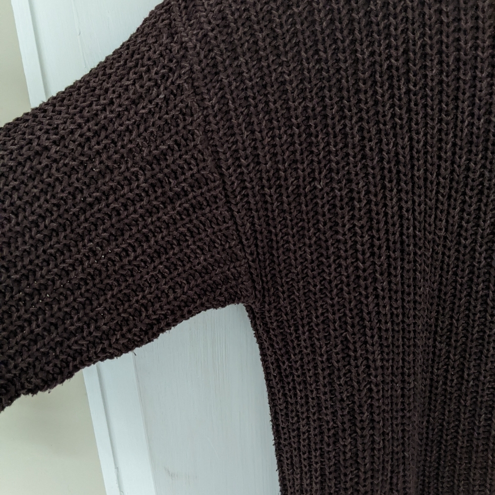 Lofty American Eagle Ae Brown Front Pocket Sweate… - image 4